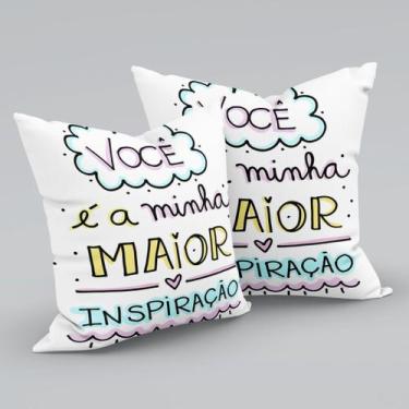 Imagem de Almofada Cheia Dia das Mães Homenagem Mãe Presente 01 Peça - MANIA DE 