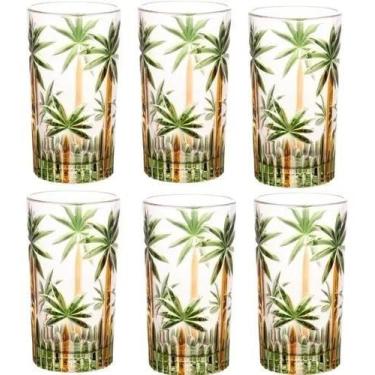 Imagem de Conjunto 6 Copos  alto  de Cristal Palm wollf 360 ML - WOLFF
