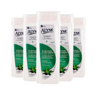Imagem de Kit 5 Und Shampoo Alyne Reconstrução 350ml
