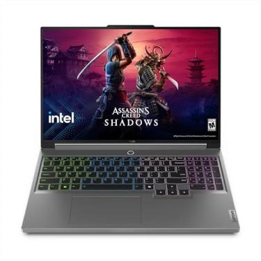 Imagem de Lenovo Notebook para jogos Legion 5i 16 polegadas WQXGA 165 Hz, Intel Core i7-13650HX, NVIDIA GeForce RTX 4060, 16 GB, SSD de 1 TB, Luna Grey, Windows 11 Home, 83DG00EEUS