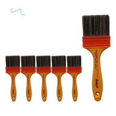 Imagem de Pincel Detalhamento Automotivo Gold 317 Roma 2.1/2 Pol - 6 Unid