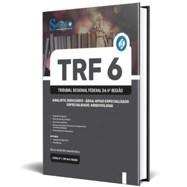 Imagem de Apostila Trf 6 2024 Analista Judiciário Área: Apoio
