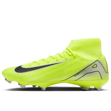 Imagem de Nike Chuteiras de futebol Mercurial Superfly 10 Academy MG de cano alto (FQ1456-700, Volt/Preto), Volt, preto, 40