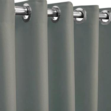 Imagem de Cortina Blackout/Blecaute Em Tecido Corta Luz Para Sala, Quarto e Escritorio 2,00L x 2,30A - 1 Folha | Admirare