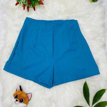 Imagem de Belala Moda Short novo feminina com zíper na esquerda sem bolso e sem 