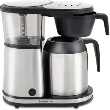 Imagem de Bonavita Cafeteira De Gotejamento Com Capacidade Para 8 Xícaras, Sistema De Infusão Com Um Toque, Pausa Automática De Preparo, Jarra Térmica De Aço Inoxidável Com Parede Dupla, Certificação Sca, La