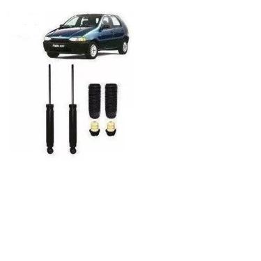 Imagem de Amortecedores+Kit Suspensão Fiat Palio 1997 Até 2000