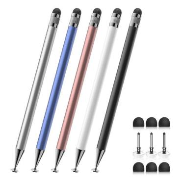 Imagem de Caneta Stylus Bopomofo 2 em 1 para tela sensível ao toque (5 unidades)