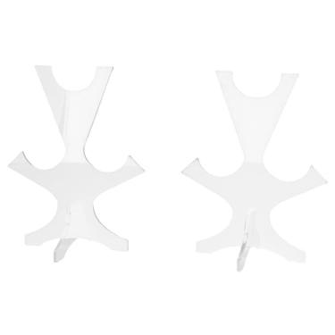 Imagem de Suporte de Espada Acrílica, Suporte de Sabre de Luz, Suporte de Exibição de Espada Ajustável de Comprimento para Coleções, Exposições de Artesanato (Acrílico 2)