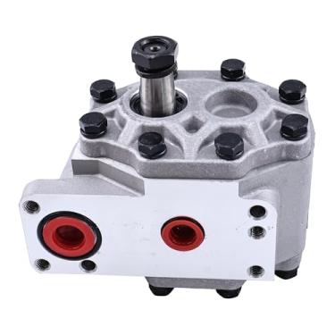 Imagem de YLQASOON Bomba de engrenagem hidráulica 93835C92 93835C91 84573150 308873A1 compatível com capa C50 C60 C70 C80 C90 C100 385 454 464 485 574 585 685 74 88 5 684 784 885 3220 3230 4210 4230 4240