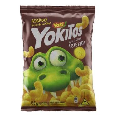 Imagem de Kit c/ 2 Salgadinho de Milho Lua Yoki Yokitos queijo 135g