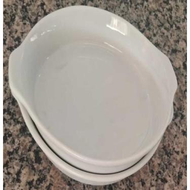 Imagem de Kit 2 pratos 2 alças ,porcelana - MAS