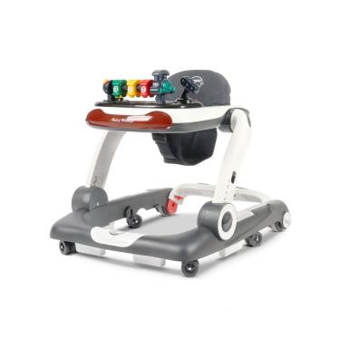 Imagem de Música e luzes Baby Walker 6 em 1 com rodas de 6 a 18 meses