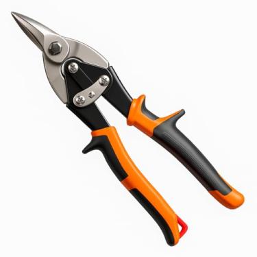 Imagem de Tesoura de Aviação para Chapa, Corte Esquerdo, 10 Polegadas, Lâmina em Aço Cromo Vanádio