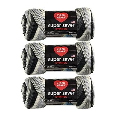 Imagem de Red Heart Compre fios super econômicos (pacote com 3) (jornal) a granel