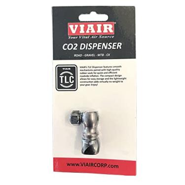 Imagem de Viair Cabeça de inflador de pneu de bicicleta CO2 TLC, fluxo de ar ajustável, tampa de torção