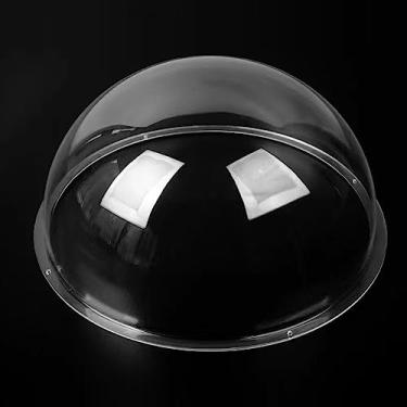 Imagem de LOTOWELZON Substituição de acrílico de 10 cm transparente transparente para câmera de segurança para câmera de segurança, cerca de cachorro, janela, claraboia, janela (ID100 mm x A 51 mm/4 x 5 cm)