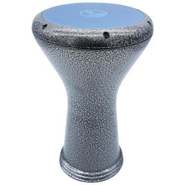 Imagem de Percussion Gawharet El Fan Metal Pro Darbuka Drum Doumbek de 43 cm