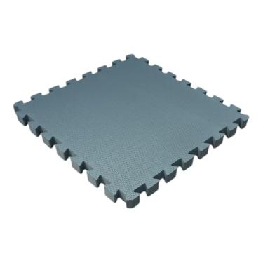 Imagem de Kit 20 Tapete Tatame EVA 50x50x2cm 20mm Cinza Escuro