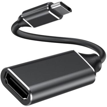 Imagem de Adaptador ienon USB C para HDMI (4K a 60Hz), adaptador USB tipo C para HDMI fêmea [compatível com Thunderbolt 3/4], compatível com iPhone 15/15Pro/15ProMax, MacBook Pro, Air