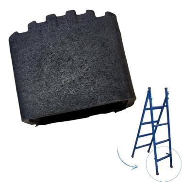 Imagem de 4 Ponteira Externa Sapata Pé De Borracha Para Escada 40x20mm Resistente