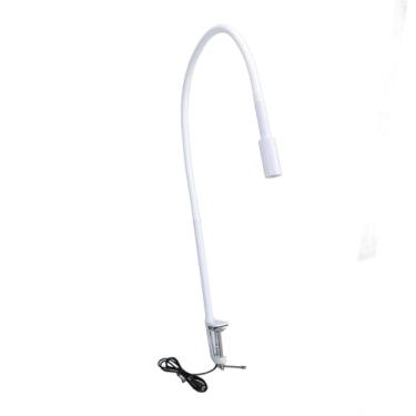 Imagem de Lâmpada de Extensão de Cílios Led Uv 5w, Pescoço de Ganso Flexível, Iluminação Brilhante e Estável, Controle Operado por pé, Amplas Aplicações para Cura de Arte (Plugue UE AC100