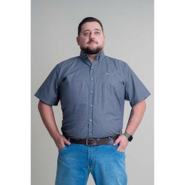Imagem de CAMISA MASCULINA MANGA CURTA TEXAS FARM - CAC775 - DO G3 AO G4 - XADREZ-Masculino