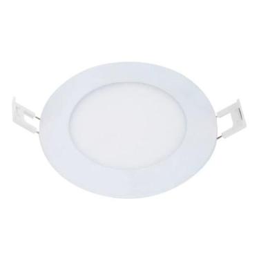 Imagem de Painel Pop Led Embutir Redondo 12cm Avant 6W 4000K Luz Neutra