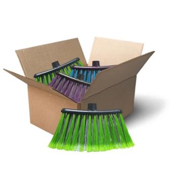 Imagem de 1 Vassoura Pop Macia Plumada 26cm Sem Cabo – Cerdas de Nylon Reforçadas Dentro e Fora, Limpeza Multiuso Eficiente, Ideal para Casas, Escritórios e Ambientes Internos – Leve, Durável e Econômica