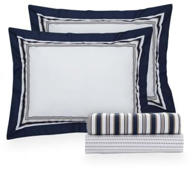 Imagem de Jogo de Cama Queen 200 Fios Vida Bela Kacyumara 04 Peças Harry