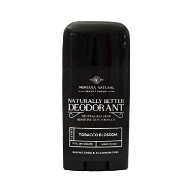 Imagem de Montana Natural Shave Company Desodorante Naturally Better Mnsc Tobacco Blossom (Wrangler) - Magnésio E Carvão Ativado, Fórmula Para Pele Sensível, Sem Alumínio, Bicarbonato De Sódio, Totalmente Nat