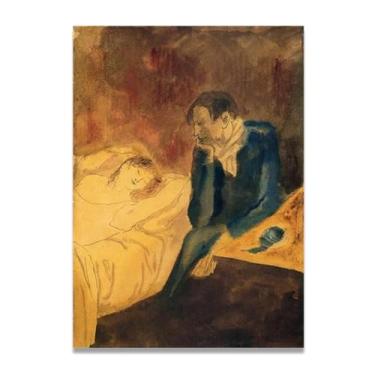 Imagem de Murais Mulher Adormecida Diego Rivera – Arte do Realismo Socialista Mexicano, Muralista do Século 1149, Coleção Clássica do Museu de Nova York para Decoração de Casa 50 x 70 cm