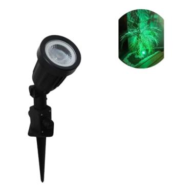 Imagem de Espeto de Jardim LED 5W IP65 Articulado OPUS LED – Bivolt, Luz Âmbar e Verde, À Prova d’Água, Iluminação Decorativa Externa para Jardim, Fachada, Paisagismo – Preto Fosco (VERDE)