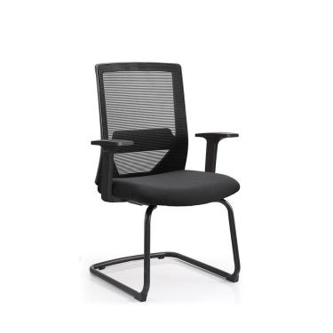 Imagem de Cadeira Escritório Interlocutor Office Chicago Fixa Tela Mesh Preto