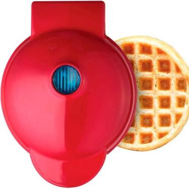 Imagem de Mini Waffle Portátil Elétrica Ideal Lanches Rápidos 110V - Relet