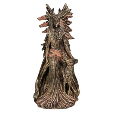 Imagem de Hecate Deusa Magia Ilusão Névoa Trevas Sombras Noite Resina (Dourada)