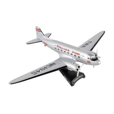 Imagem de Daron Postage Stamp Douglas DC-3 TWA 1/144 Scale Silver