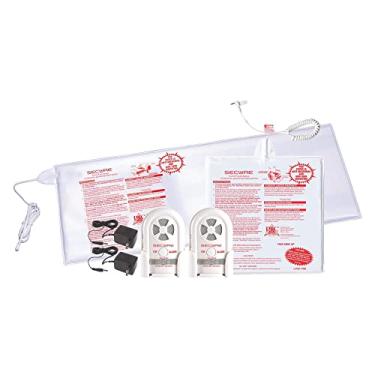Imagem de Secure Safety Solutions Alarme Seguro Para Cadeira E Cama Idosos - Dois Monitores Com Adaptadores De Energia Almofadas Sensoras Sistema Alerta Cuidadores Nível Hospitalar Idosos, Demência Alzheimer
