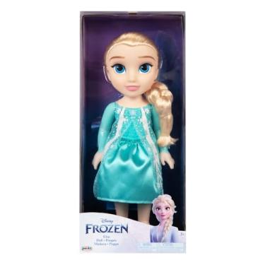 Imagem de Boneca Toddler Princesas Disney Frozen Elsa 38cm Multikids - BR2210
