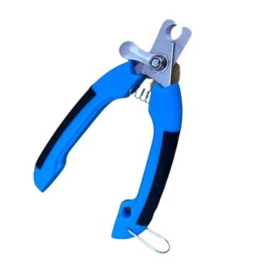 Imagem de Cortador de Unha Pet Alicate com Trava para Cachorro e Gato (AZUL)