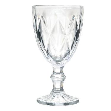 Imagem de Taça Modelo Diamante Transparente Em Vidro - 240Ml - Class Home