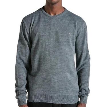 Imagem de Tricot Hurley Retlínea Classic WT25 Masculina-Masculino
