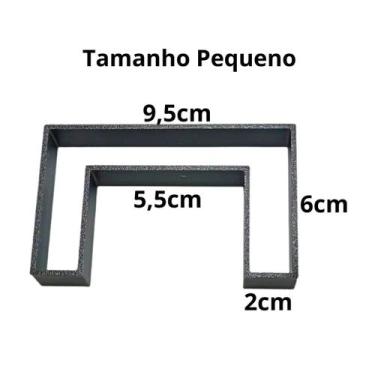 Imagem de Modelador Pastel Recheado Forma e Fechador Pastel 10x6cm - 3Dmelo