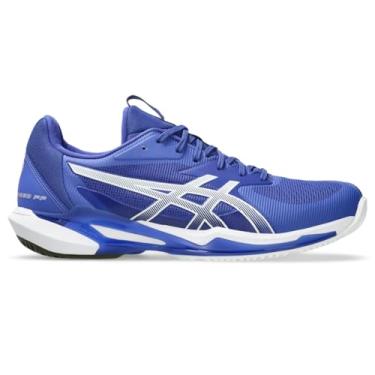 Imagem de ASICS Solution Speed FlyteFoam 3 Tênis masculino, Cobalto escuro/branco, 38