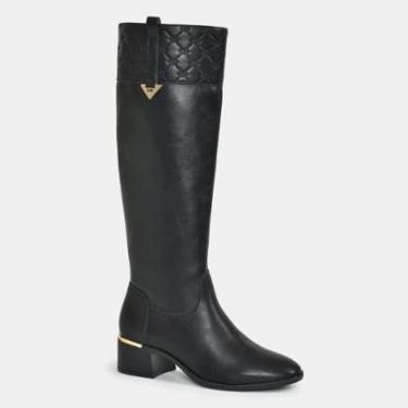 Imagem de Bota Via Marte Napa Montana - Preto-Feminino