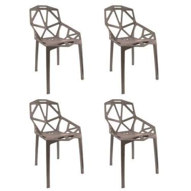 Imagem de Conjunto com 4 Cadeiras Pixel - Im In Home