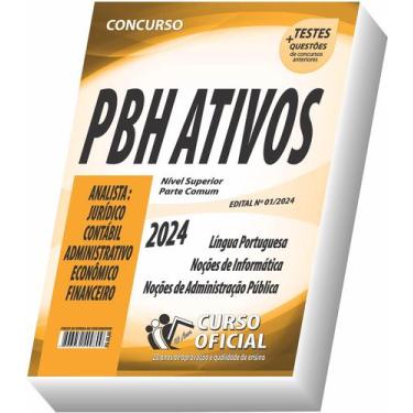 Imagem de Apostila Pbh Ativos - Analista - Parte Comum Aos Cargos - Curso oficia