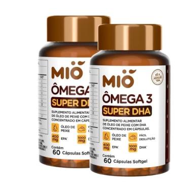 Imagem de Kit 2 Ômega 3 Mió Super DHA com 60 Cápsulas Softgel