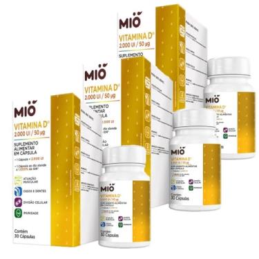 Imagem de Vitamina D 2.000UI Mió 30 Cápsulas | Kit com três unidades