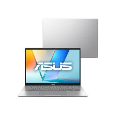 Imagem de Notebook ASUS Vivobook S14 S3407VA Intel Core I7 13620H 16GB Ram 512GB SSD Windows 11 Tela 14" LED FHD Silver - LY043W